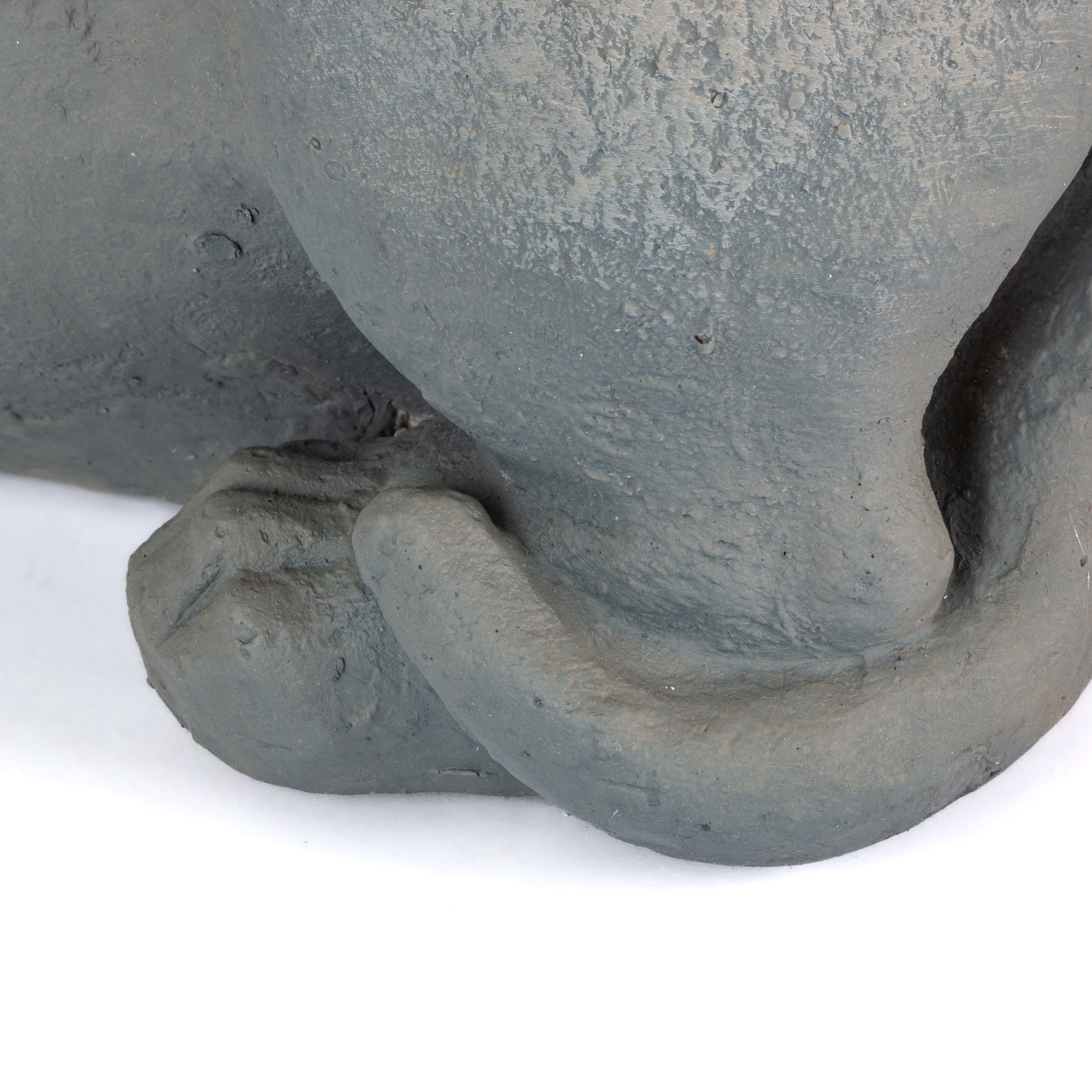 22 in. Magnesium Dog Figurine Planter